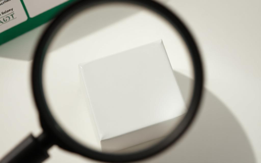 Leer una etiqueta como farmacéutica